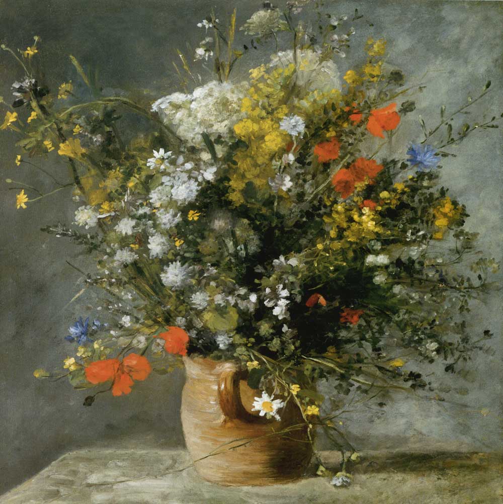 Fleurs dans un vase