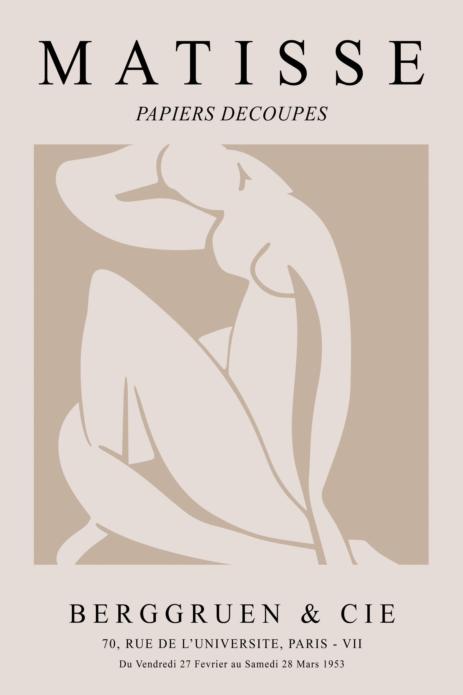 Nude Figure, Beige